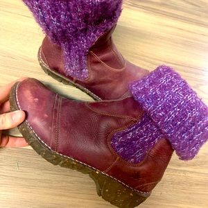 El Naturalista Sock Boot - Purple